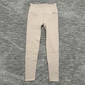 Peloton X Spiritual Gangster Leggings Womens XS/S Ribbed High Rise Seamless